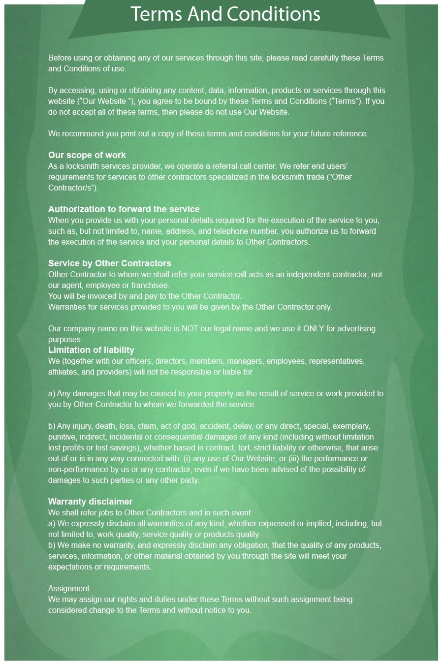 Baldwin Locksmith Store New York, NY 212-457-2528 - terms-and-condition-68-16mod